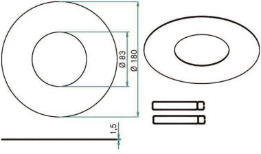 Brumberg Reduzierring 180       81009020 