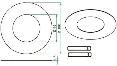 Brumberg Reduzierring 180       81015150 