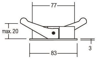 BRUM Einbauring rund zu         82030170 