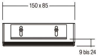 BRUM Einputzring quadratisch zu 82043170 