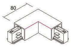 BRUM Eckverbinder 90°,          88126680 