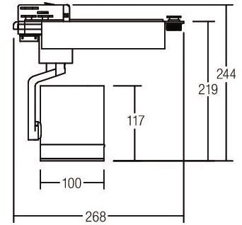 Brumberg LED-Schienenstrahler   88373175 