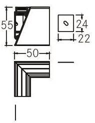 BRUM L-Verbinder zu 53754 weiss 53082070 