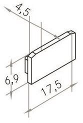 BRUM Endkappen-Set zu           53086080 