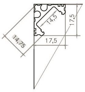 BRUM LED-Alu Eckprofil          53703260 