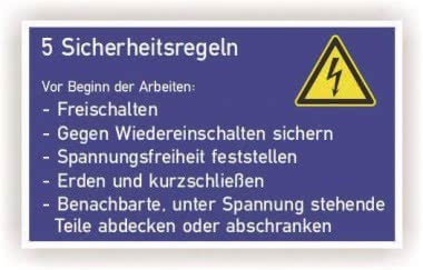 Cimco Gebotschild Kunststoff      182746 