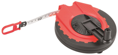 Cimco Bandmaß 30m schwarz/rot     210130 