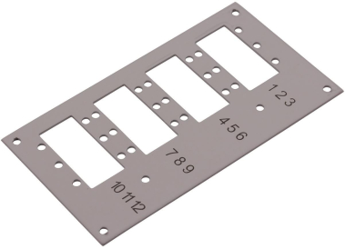 CobiNet 122501 Frontplatte f.12xLC-DX 
