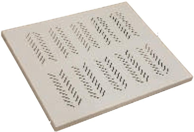 ENOC 19" Fachboden Fest grau    FH 19400 