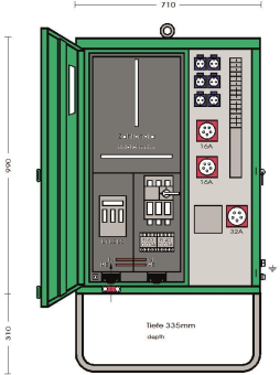 ET Anschlussverteilerschrank AV   183242 