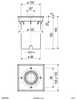 EVN B-EBL GU10 IP67 V2A        67841053D 