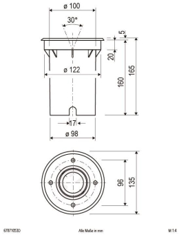 EVN BEBL GU10 IP67 V2A         67871053D 