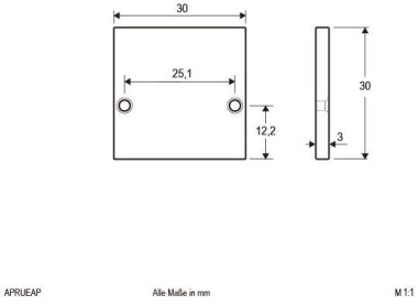 EVN Alu-Endabschlussplatte 1x    APRUEAP 