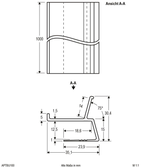 EVN Trockenbauprofil            APTBU100 