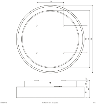 EVN LED Anbauleuchte         DAR54141502 