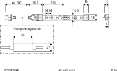 EVN LED-Strip -IP65 -      IC65230602840 