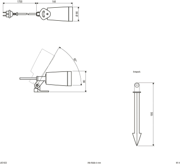EVN Gartenspot max. 6W GU10      L651023 