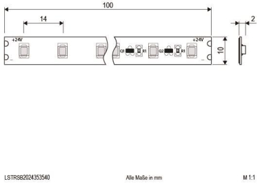 EVN LEDStrip IP20 12W/m LSTRSB2024353540 