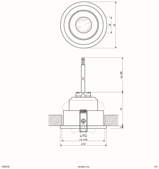 EVN Power-LED-Einbauleuchte    P20030102 
