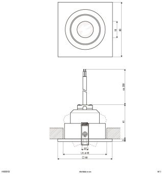 EVN Power-LED-Einbauleuchte    P24030102 