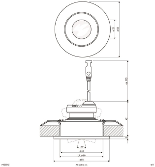 EVN P-LED Deckenleuchte -rund  P44030102 