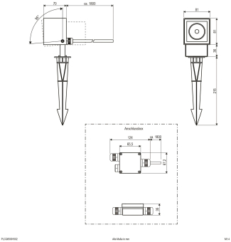 EVN Gartenspot anthr. IP65  PLCQ65091502 