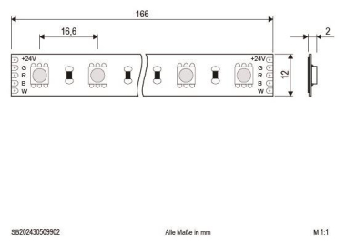 EVN LED-Strip IP20 24V/DC SB202430509902 