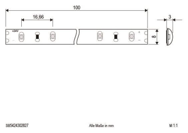 EVN LED-Strip IP54 24V/DC   SB5424302827 