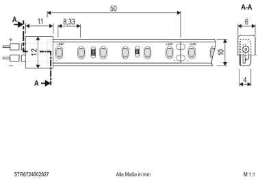 EVN LED-Strip IP67 9,6W/m  STR6724602827 