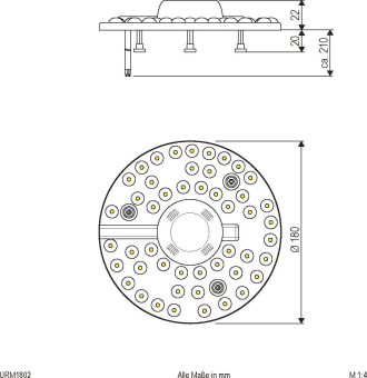 EVN LED-Modul -IP20 -18W -       URM1802 