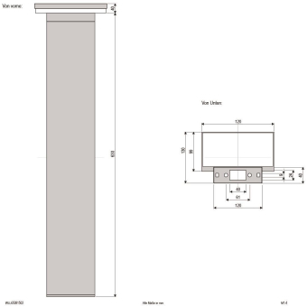 EVN LED-Pollerleuchte IP54   WLL65081502 