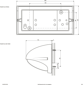 EVN LED-Anbauleuchte starr   WLRR1100102 