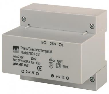 FF AP/REG Trafo-Gleichrichter 1001-12-1
