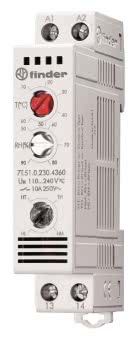 Finder Multifunktions-Thermo-/Hygrostat 