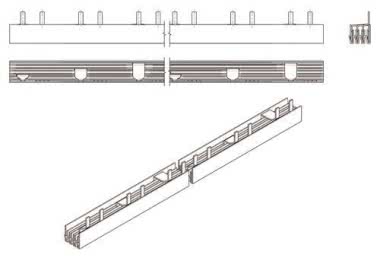 FTG 3695S 4p Phasenschiene     S00 3695S 