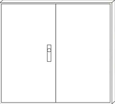 f-tronic ZA094 Leergehäuse H 950,  ZA094 