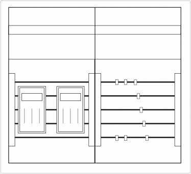 f-tronic NH-Verteiler Trenner      NHV2T 