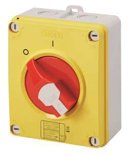 GEWISS Not-Aus-Drehschalter HP  GW70433P 