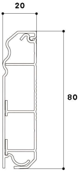 GGK 114001 4D E-           4D 20x80-2000 