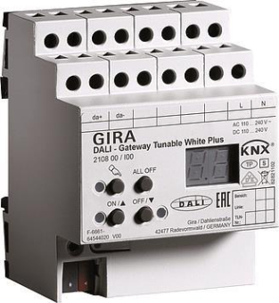 GIRA DALI-Gateway Tunable WH Plus 210800 