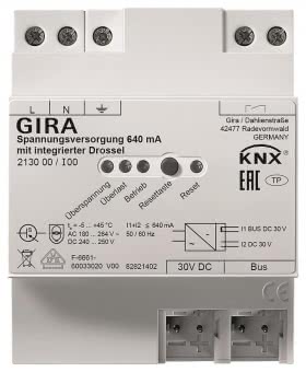 GIRA Spannungsversorgung 640 mA   213000 