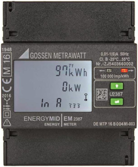 Gossen Energiezähler              EM2387 