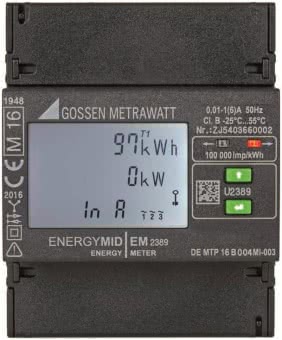Gossen Energiezähler              EM2389 