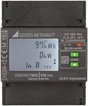 Gossen U2389-V021 Energiezähler   EM2389 