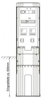 GSAB GSAB-Poller rund   36P1400MFP32162S 