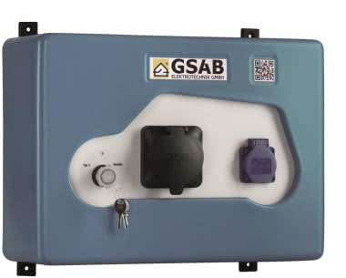 GSAB Ladebox Typ2 + Schuko  43W-Profi-22 