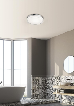 HELES LED-Deckenleuchte chrom 15/1933.04 