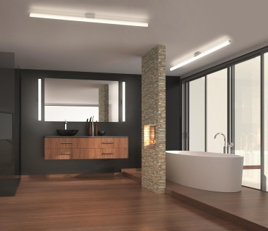 HELES LED Wand-/Deckenleuchte LOOM 