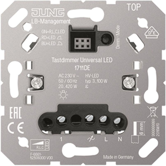 Jung LED Universal Tastdimmer     1711DE 