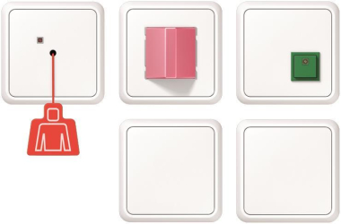 Jung Notrufset             NRSCD0834-2WW 